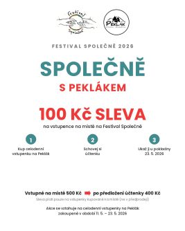 Na festival se slevou !!