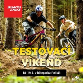 Testování kol Santa Cruz