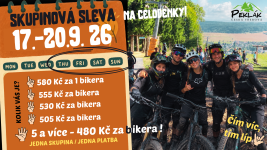 17.-20.9. slevy pro skupiny !!